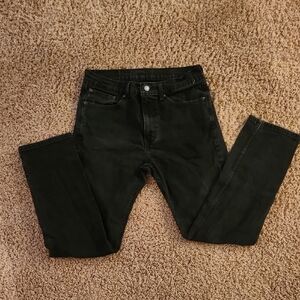 Levi's Men's Straight Jeans in Black